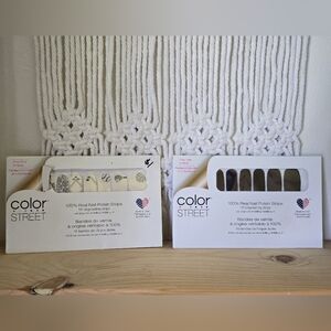 Color Street Nail Polish Strip Set of 2